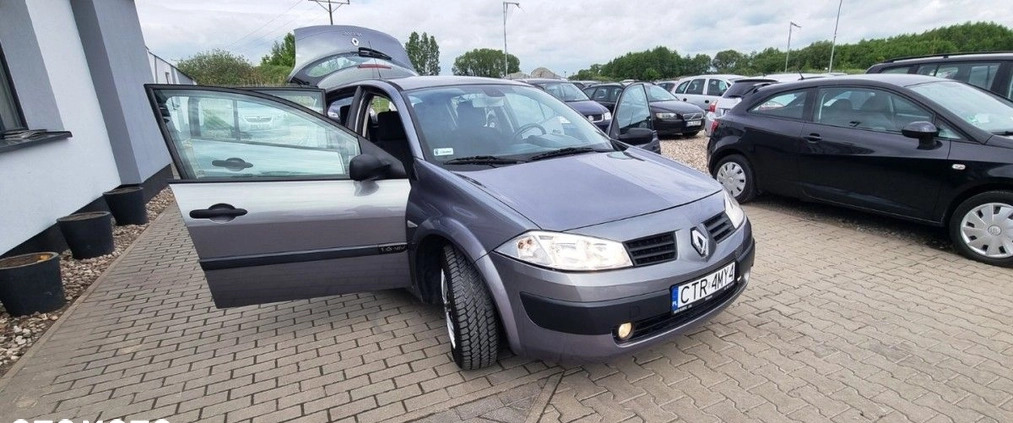 Renault Megane cena 9200 przebieg: 142825, rok produkcji 2005 z Wielichowo małe 326